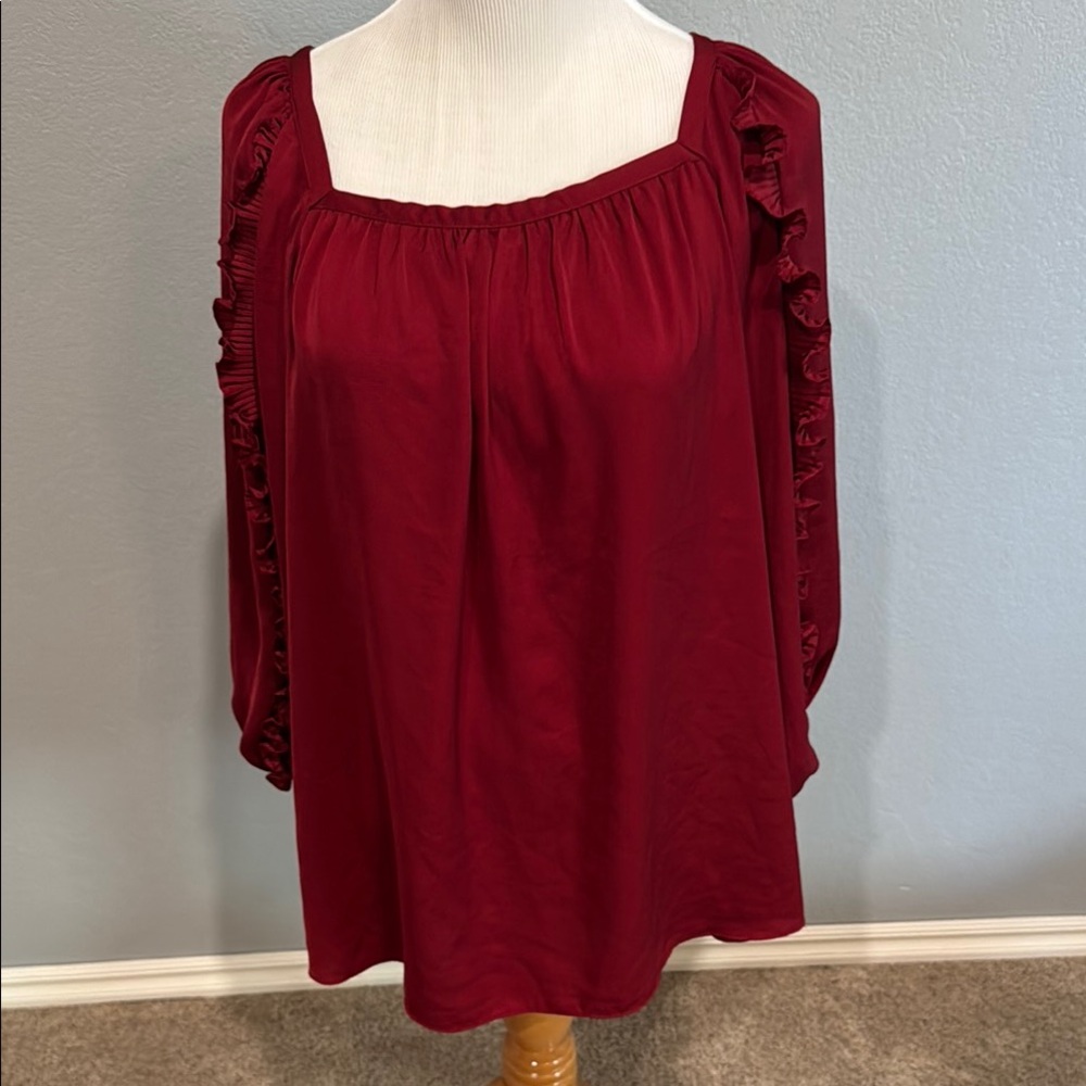 Long sleeve blouse.  Size XL